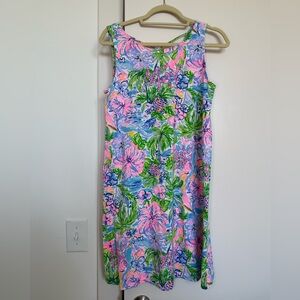 EUC Lilly Pulitzer Kristen Swing Dress in Lilly Loves Hawaii